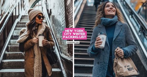 Take a look at this Practical Guide on What to Wear in New York City in Winter with comfort and style! New York In Winter, What To Wear In New York, New York Winter, Travel Outfits, What To Pack, Travel Outfit, What To Wear, York City, New York City