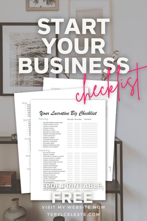 Business Binders, Family Quotes Inspirational, Launch Checklist, Business Printables, Start Online Business, Checklist Printable, Business Checklist, Small Business Plan, Business Basics