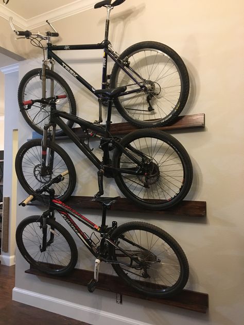 Bicycle Parking Design, Bike Storage Home, Bike Storage Apartment, Bicycle Storage Rack, Indoor Bike Rack, Garage Storage Plans, Diy Bike Rack, Outdoor Bike Storage, Bicycle Room