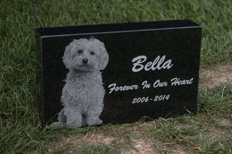 Old World Stones - Online Store Dog Headstone, Pet Headstones, Granite Memorial, Memorial Markers, Cement Ideas, Granite Headstones, Memorial Plaques, Pet Cremation Urns, Absolute Black Granite