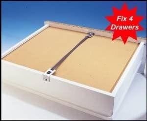 Fix a Drawer kit (x4 pack) Repair broken drawers quickly & easily, reinforce / strengthen drawers, mend broken drawers Drawer Repair, Chest Bedroom, Diy Doctor, Update Cabinets, Upcycled Furniture Diy, Old Drawers, Furniture Repair, Diy Cabinets, Venetian Mirrors