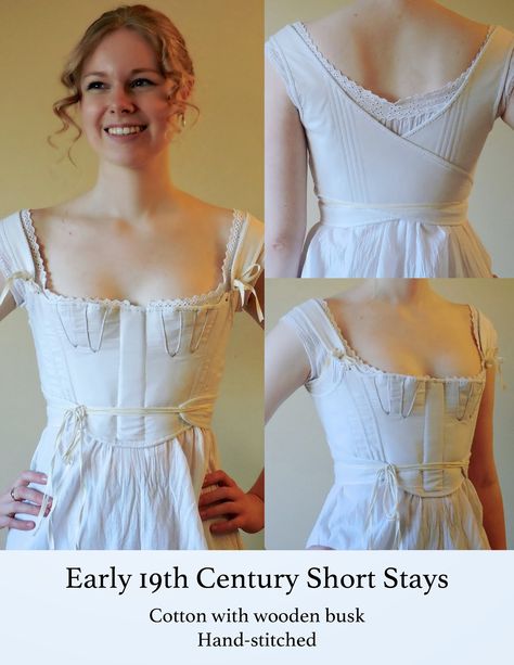 Isabel Northwode Costumes: HSF January: Regency Foundations Regency Gown, Regency Era Fashion, 1800s Fashion, Regency Dress, Dress History, Regency Fashion, Period Outfit, Regency Era, Vintage Gowns