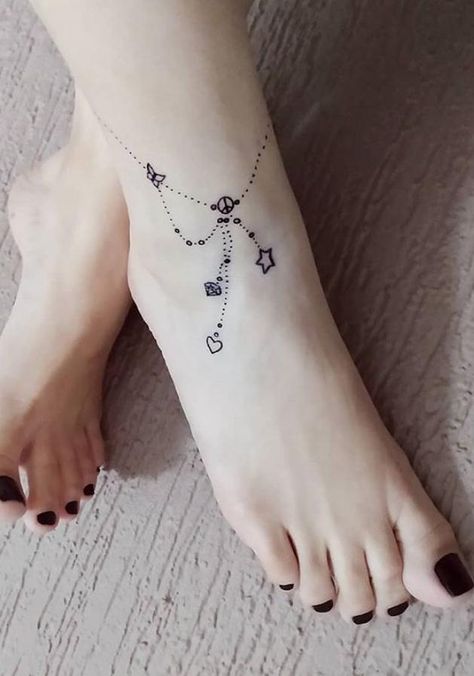 A women's lifestyle destination dedicated to style, entertainment, love, and living beautifully. Little Foot Tattoos, Foot Tattoo Designs, Anklet Tattoos For Women, Small Phoenix Tattoos, Ankle Bracelet Tattoo, Ankle Tattoos For Women, Anklet Tattoos, Foot Tattoos For Women, Small Meaningful Tattoos