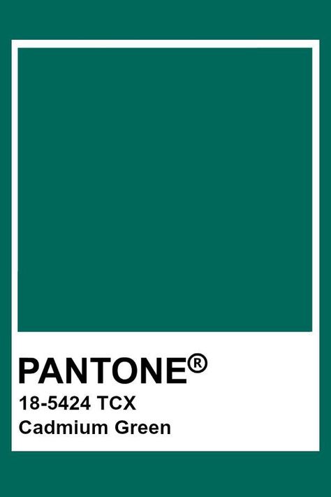 Cadmium Green, Pantone Tcx, Pantone Green, Pantone Trends, Pantone Color Chart, Pantone Swatches, Pantone Palette, Pantone Colour Palettes, Favorite Paint Colors