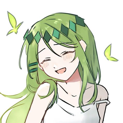 Intp X Infp, Infp Girl, Infp Anime, Infp Fanart, Infp Things, Anime Green Hair, Infp Mbti, Infp T Personality, Mbti Infp