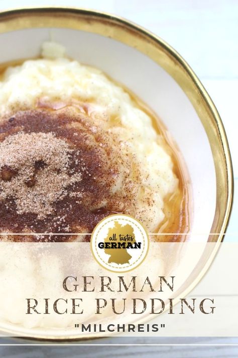 German Sweet Rice, German Rice Pudding, German Sweet Rice Recipe, Volga German Recipes, German Pudding, German Rice, Pudding Rice, Rice Puddings, German Dishes