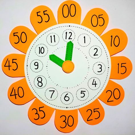 Model For School Project, Paper Clock, Diy Clock, School Project, School Projects, Diy Projects, Clock, 10 Things