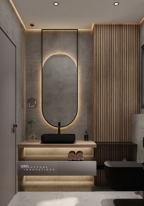 Sink Mirror, Toilet And Bathroom Design, Washbasin Design, Bathroom Inspiration Modern, Washroom Design, Vanity Design, Bathroom Design Decor, Toilet Design, Bathroom Mirrors