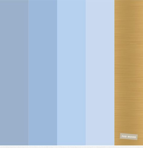 Light blue and gold color palette #color #colorpalette #colorscheme Dusty Blue And Gold Color Palette, Blue White And Gold Color Palette, Light Blue And Gold Office, French Blue Palette, Light Blue And Gold Color Palette, Baby Blue Color Scheme, Blue And Gold Color Palette, Xoxo Nails, Blue And Gold Color Scheme