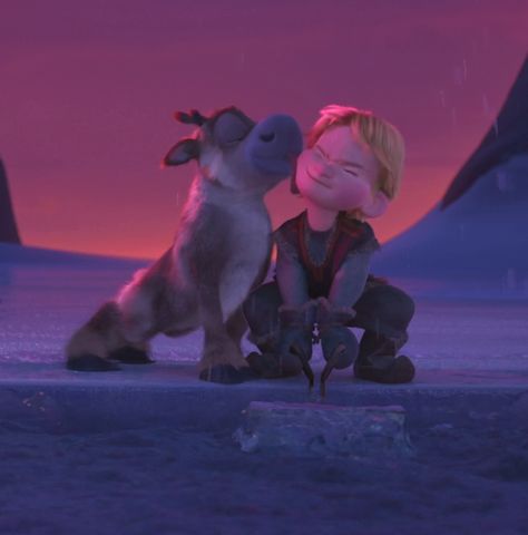 Disney Frozen Sven and Kristoff #DisneyFrozen Cartoon Best Friends Disney, Kristoff Frozen Wallpaper, Olaf And Sven, Frozen Aesthetic, Sven And Kristoff, Kristoff And Sven, Frozen 3 Movie, Sven Frozen, Frozen 2 Anna And Kristoff