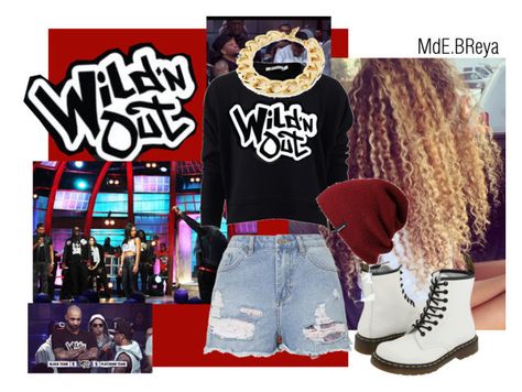 "Wild'N Out" by breya ❤ liked on Polyvore Wildn Out Outfits, Wild N Out Outfits, Out Outfits, Tv Land, T By Alexander Wang, Back To School Outfits, Kenneth Jay Lane, Spacecraft, School Outfit