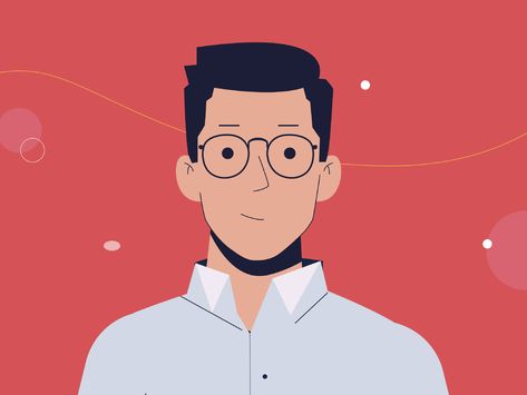 Smart Men by Dayā Design Illustration Man, Smart Illustration, Man Character Illustration, Smart Man, Character Design Illustration Vector, Character Illustration Male, Man Illustration Character, Super Hero Illustration, Man Illustration Face