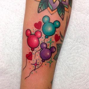 Cute Disney Tattoos, Grandchildren Tattoos, Mickey And Minnie Tattoos, Minnie Tattoo, Mickey Tattoo, Mouse Tattoo, Disney Tattoo Ideas, Mickey Mouse Tattoo, Disney Sleeve Tattoos