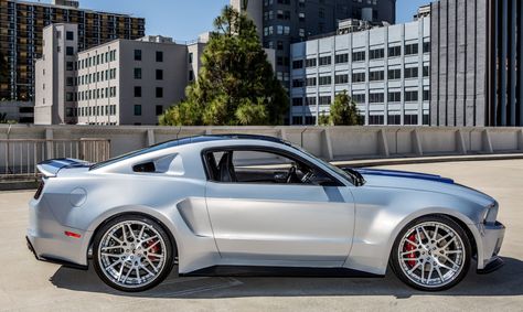 'Need for Speed' Ford Mustang - Los Angeles Times Need For Speed Mustang, Ford Mustang 2016, Mustang Art, Car Builds, Mustang Sally, Stripe Kit, Shelby Mustang, Racing Design, Ford Mustang Car