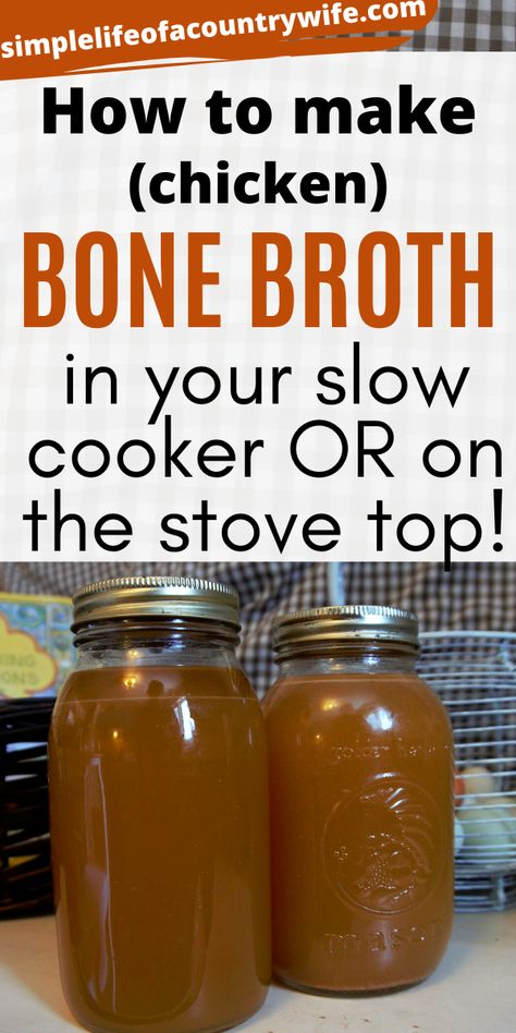 Bone Broth Diet Recipes, Chicken Bone Broth Recipe, Broth Diet, Bone Broth Diet, Bone Broth Soup, Making Bone Broth, Homemade Bone Broth, Chicken Bone Broth, Bone Broth Recipe