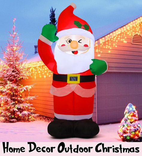 COMIN 4.2 FT Christmas Inflatables Outdoor Decor Blow Up Santa Claus Inflatables with Built-in LEDs for Christmas Indoor Outdoor Yard Lawn Garden Decorations Blow Up Santa, Christmas Blow Up, Inflatable Christmas Decorations Outdoor, Inflatable Christmas Decorations, Christmas Arch, Inflatable Santa, Santa Claus Decorations, Inflatable Decorations, Creative Diy Projects