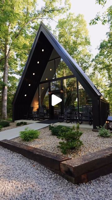 Creative Cabins on Instagram: "Who would you stay at The Frame with?!  Share this with them or tag them below 😍 • • • #aframecabin #modernarchitecture #luxuryhome #unique #custombuild #hockinghills #loganohio #vacationrental #airbnb #cabinvibes" Sunroom Addition, A Frame Cabin, Air B And B, The Frame, Custom Build, Modern Architecture, Luxury Homes, Ohio, Vacation Rental