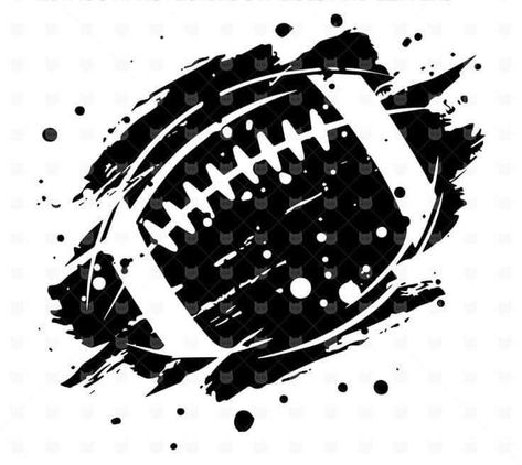 Football Tattoo, Sport Vector, Football Drawing, Football Crafts, Bulldogs Football, Football Ball, Youth Football, Silhouette Stencil, Flag Football