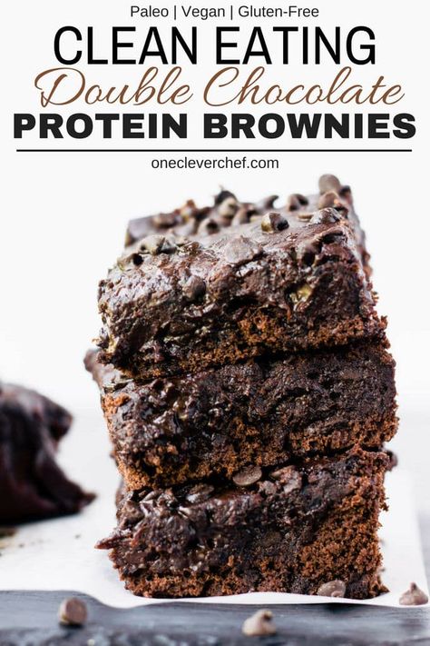 Black Bean Protein, High Protein Muffins, Super Healthy Snacks, Healthy Protein Snacks, Protein Brownies, Simply Quinoa, Healthy Brownies, Protein Powder Recipes, Delicious Brownies