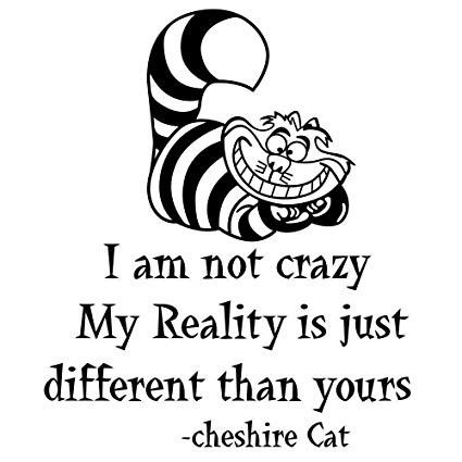 Cheshire Cat Quotes, Alice Quotes, Alice In Wonderland Drawings, Wonderland Tattoo, Alice And Wonderland Quotes, Wonderland Quotes, Vie Motivation, Wall Quotes Decals, Cat Quotes