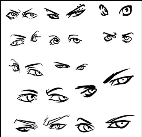 Anime Eye Drawing Reference, Anime Body Reference, Eye Drawing Reference, Sketch Cute, Drawings Tutorials, Anime Body, Manga Eyes, Eye Sketch, Body Sketches