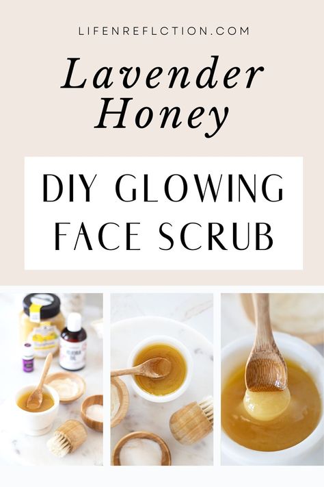 I’ve enjoyed my DIY honey face mask in my skin care routine so much that I decided to create a face scrub that harnesses the benefits of honey too! Face Scrub For Glowing Skin, Honey Face Scrub, Scrub For Glowing Skin, Homemade Face Scrub, Diy Honey Face Mask, Face Scrub Recipe, Affordable Skin Care Routine, Homemade Face Wash, Lavender Skin