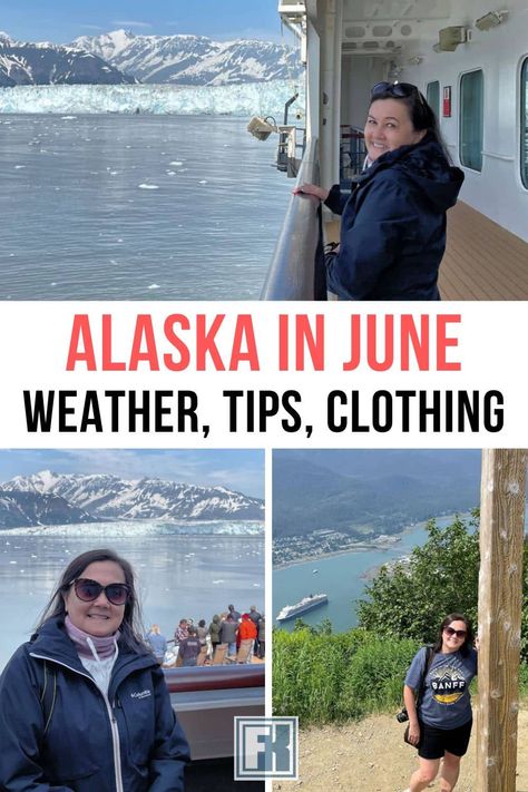 If you’re planning a summer trip to the last frontier and want to know what to wear in Alaska in June, this post has you covered. Discover the best clothing options for hiking, excursions, and tours to glaciers. Alaska Hiking Outfit Summer, What To Pack For Alaska Cruise In June, What To Wear Alaska Cruise, Alaskan Cruise Formal Night Outfit, Alaska In June Outfits, What To Wear In Alaska In June, Alaska Outfits June Cruise, Alaska Cruise Outfits In June For Women, What To Wear On An Alaskan Cruise