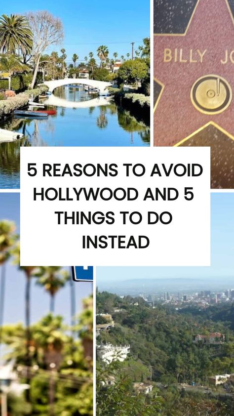 Looking for Los Angeles travel tips? We've got you! Have you considered skipping Hollywood during your Los Angeles trip? Here are five compelling reasons to give it a pass and try some alternative activities instead. Swapping the hustle and bustle of Hollywood for unique and off-the-beaten-path experiences might just make your visit more memorable and enjoyable. Plus, you'll steer clear of the crowds and safety worries that often come with the glitz and glam of Tinseltown. Los Angeles Trip, East Hollywood, Romantic Road, Holiday Stories, Canada Travel Guide, Los Angeles Travel, Travel Bucket List Usa, Sequoia National Park, Relaxing Vacations