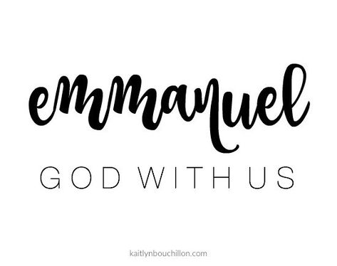 Emmanuel... God with us. Emmanuel God With Us, God With Us, Hand Lettering For Beginners, My Redeemer Lives, Christmas Bible Verses, Jesus Girl, Birth Of Jesus Christ, Love Wallpapers Romantic, Cartoon Character Pictures