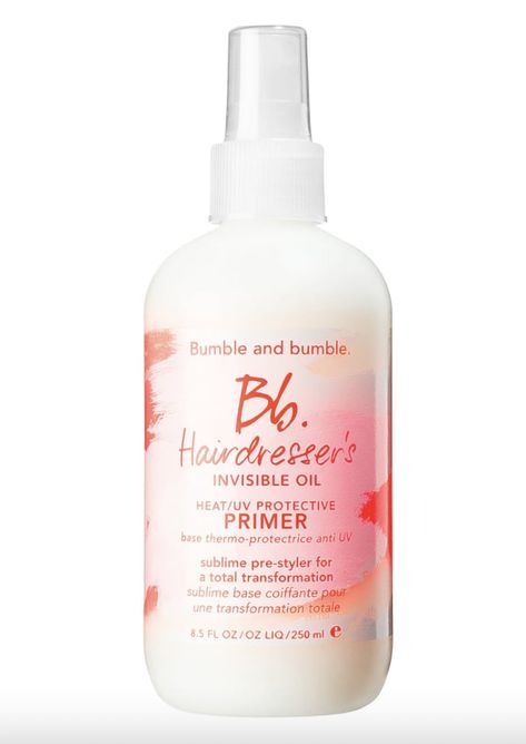 Bumble And Bumble Invisible Oil, Best Heat Protectant, Conditioner Curly Hair, Heat Protectant Hair, Curl Shampoo, Hair Repair Mask, Curly Hair Photos, Curly Hair Types, Heat Protectant