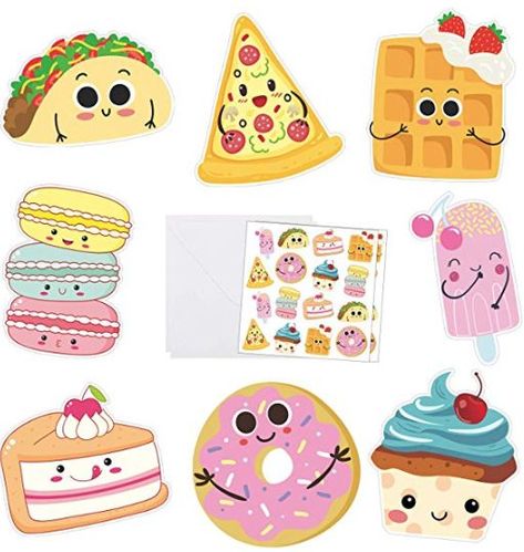 32-Count Valentines Day Cards for Kids | 8 Assorted Designs of Valentines Cards with White Envelops & Strawberry Scented Stickers for Class Events, School Valentine’s Parties, Gift Exchanges Friend Gift Exchange, Classroom Gift Exchange, Valentines Day Cards For Kids, Paper Plate Art, Kids Valentine Party, Valentine Party Favors, Class Valentines, Valentines Day Cards, Cards For Kids