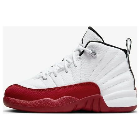 Brand: Air Jordan Model: Air Jordan 12 Retro (PS) Nickname: 'Cherry' Colorway: White / Black - Varsity Red SKU: 151186-116 Release Date: 10/28/2023 Size: 2.  Gender: unisex.  Age Group: kids. Retro Cherry, Air Jordan 12, Air Jordan 12 Retro, Jordan 12 Retro, Jordan 12, Air Jordan, White Black, Jordan, Cherry