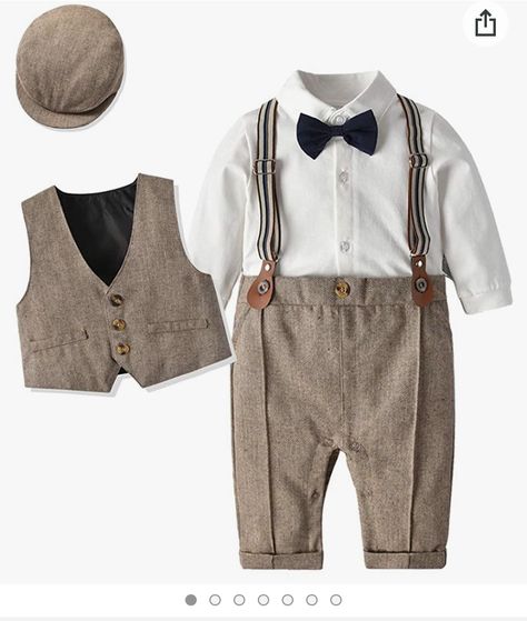 Style Anglais, Gentleman Outfit, Party Rompers, Suit Pattern, England Fashion, Special Occasion Outfits, Romper Outfit, Boys Clothes Style, Toddler Boy Outfits