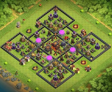 Game Coc, Clash Of Clans Layout Beginner, Th6 Base Clash Of Clans, Th 7 Base Clash Of Clans Layout, Clash Of Clans Hack, Th 9 Base Clash Of Clans, Clash Of Clans Upgrades, Cozy Desk, Clash Of Clans