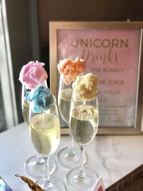 Rainbow Bachelorette Party Ideas, Unicorn Bridal Shower Theme, Unicorn Wedding Theme, Iridescent Bridal Shower Ideas, Unicorn Bachelorette Party, Lover Bridal Shower Ideas, Unicorn Bachelorette, Rainbow Baby Shower Ideas, Unicorn Birthday Party Ideas