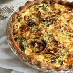 Savory Roasted Winter Vegetable Pie - Mom's Kitchen Handbook Spinach Strata, Roasted Winter Vegetables, Frozen Butternut Squash, Veggie Quiche, Winter Vegetable, Vegetable Pie, Gluten Free Crust, Colorful Food, Winter Vegetables