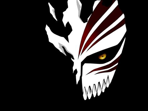 Bleach Ichigo Hollow mask #Bleach #anime #eyes #720P #wallpaper #hdwallpaper #desktop Anime Logo Wallpaper, Bleach Ichigo Hollow, Hollow Bleach, Ichigo Hollow Mask, Creepypasta Wallpaper, Bleach Tattoo, Anime Logo, 1366x768 Wallpaper Hd, Bleach Anime Ichigo