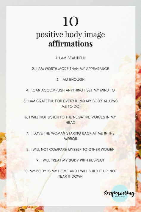 Body Affirmations, Image Positive, Positive Mantras, Positive Body Image, Positive Images, Daily Positive Affirmations, Self Affirmations, Come Undone, Self Love Affirmations