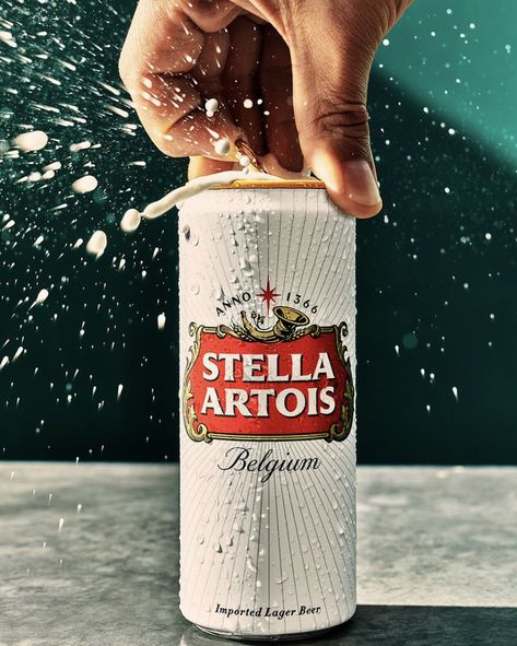 Stella Artois Beer, Beer Commercials, Beer Photography, American Beer, Belgian Beer, Beer Poster, Stella Artois, Fox Terriers, Food Photography Inspiration