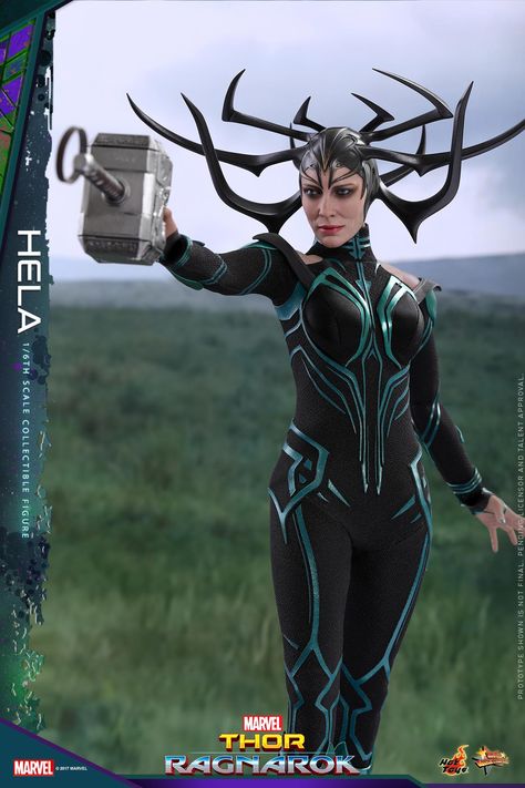 Thor: Ragnarok’s Hela Absolutely Crushes It In Her Hot Toys Release Marvel Hela, Hela Thor, Thor Loki, Superhero Villains, Thor Ragnarok, Marvel Villains, Marvel Thor, Marvel Girls, Marvel Women