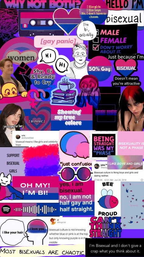 Bisexual wallpaper!!! Bi Quotes, Bisexual Wallpaper Iphone Aesthetic, Bisexual Wallpaper, Want A Girlfriend, Lgbt Art, Teen Life Hacks, Teen Life, Lgbt Pride, My Vibe