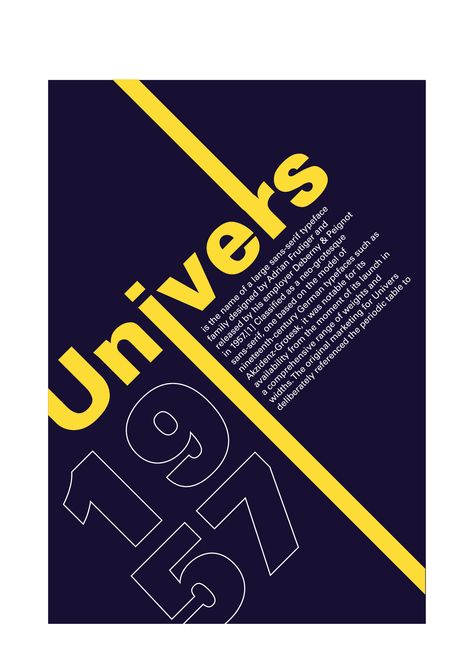 univers font / typography on Behance Graphic Typography Poster, Typographic Poster Design Inspiration, Axial Typography, Poster Typography Design Inspiration, Graphic Typography Design, Typography Poster Design Creativity, Text Poster Design, Univers Font, Creative Typography Poster