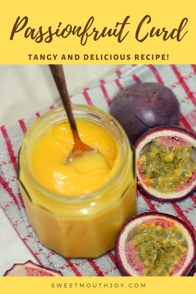 Passionfruit Curd, Gluten Free Cupcakes Vanilla, Condiments Recipes, Passionfruit Recipes, Lemon Curd Recipe, Custard Desserts, Curd Recipe, Tart Baking, Baking Basics