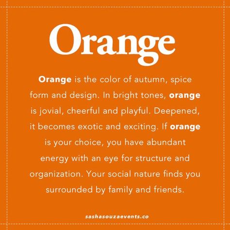 Colour Psychology, Orange Things, The Color Orange, Color Meanings, God Mat, Orange You Glad, Orange Aesthetic, Orange Orange, Colour Orange