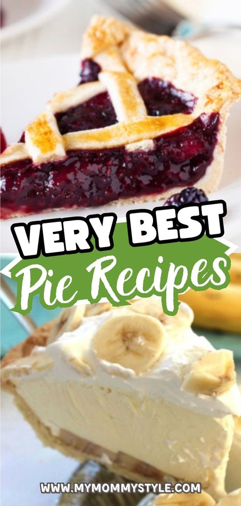 Discover all your favorite pie recipes in one place! Whether it's for Thanksgiving, Christmas, or any time of year, find the perfect pie recipe to satisfy your cravings. Check it out and get ready to bake up some deliciousness! Pies From Around The World, Pies With Shortbread Crust, Prize Winning Pies, Best Thanksgiving Pie Recipes, Easy Pies Recipes, Homemade Pies, Best Pies, Best Pie Recipes, Pie Recipe