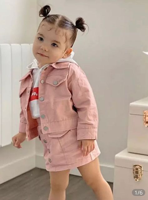 Summer Denim Outfits, Girls Jean Jacket, Sets Outfit, Jean Jacket For Girls, Girls Denim Jacket, Toddler Girl Summer, Toddler Jacket, Jacket Denim