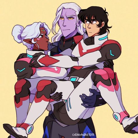 Lotor / Allura / Keith Voltron Au, Voltron Art, Prince Lotor, Princess Allura, Voltron Force, Shiro Voltron, Voltron Funny, Voltron Comics, Form Voltron