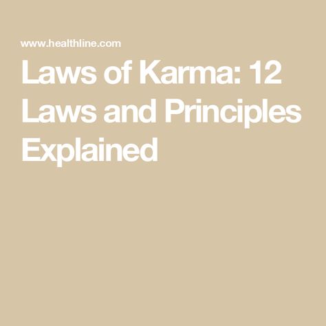 Laws of Karma: 12 Laws and Principles Explained 12 Laws Of Karma, Laws Of Karma, Law Of Karma, Buddhist Philosophy, Everything Is Energy, Bad Thoughts, Let It Flow, Healing Spirituality, Energy Healing Spirituality