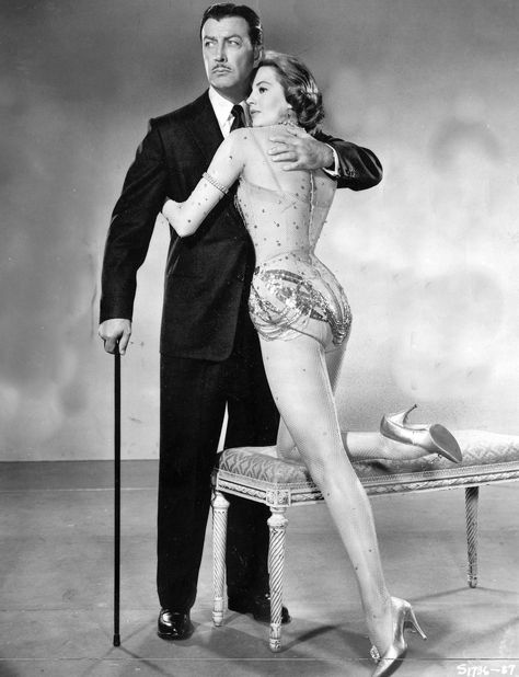 Cyd Charisse & Robert Taylor in "Party Girl" 1958 Vera Ellen, Stars D'hollywood, Cyd Charisse, Robert Taylor, Ann Margret, Actrices Hollywood, Movie Couples, Hollywood Legends, Party Girl