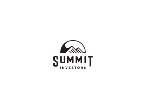 Summit Logo by Ray Summit Logo Design, Club Design Ideas, Yg Logo, Mountain Logo Design, Journey Logo, Explore Logo, Summit Logo, Navy Federal, Hill Logo